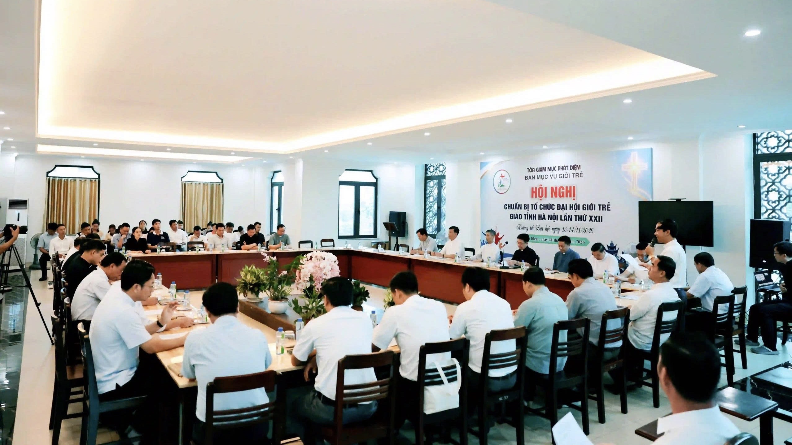 Hội nghị chuẩn bị tổ chức Đại hội Giới trẻ Giáo tỉnh Hà Nội lần thứ XXII tại Phát Diệm